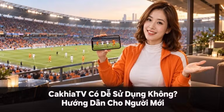 CakhiaTV Có Dễ Sử Dụng Không? Hướng Dẫn Cho Người Mới